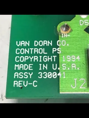 USED VAN DORN PC330-041