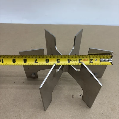 Aokl Agitator Stainless Steel 8 1/4” Wide 4 3/8”tall Fast  Shipping.