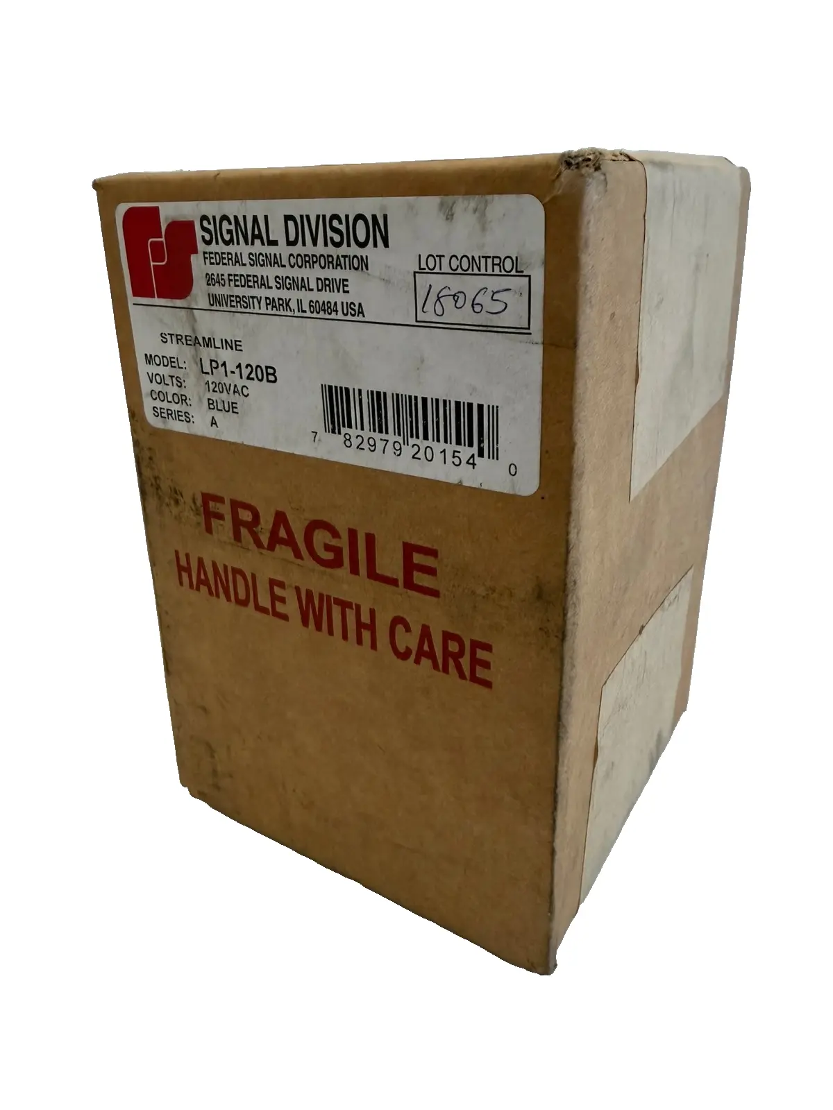 NEW SEALED FEDERAL SIGNAL CORP. LP1-120B STROBE LIGHT 120VAC LP1120B