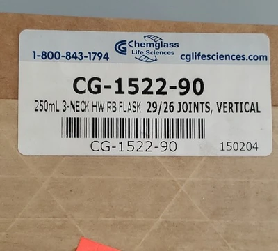 NEW Chemglass CG-1522-90