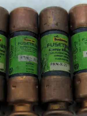 Used COOPER BUSSMANN FRN-R-20 Miscellaneous Equipment (Electrical & Power) | Surplus Asset Holdings #1201386