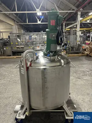USED Precision 600 Liter Precision Stainless Reactor, 316L S/S, 45/100#