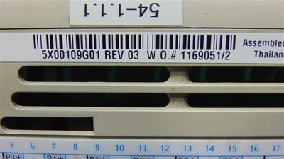 Westinghouse Emerson 5X00109G01 Ovation Analog Input Module Rev. 03 Used