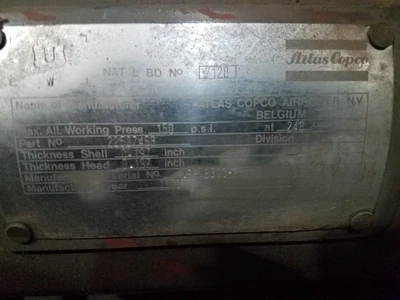 Atlas Copco ZR 4B ARR Compressor For Parts