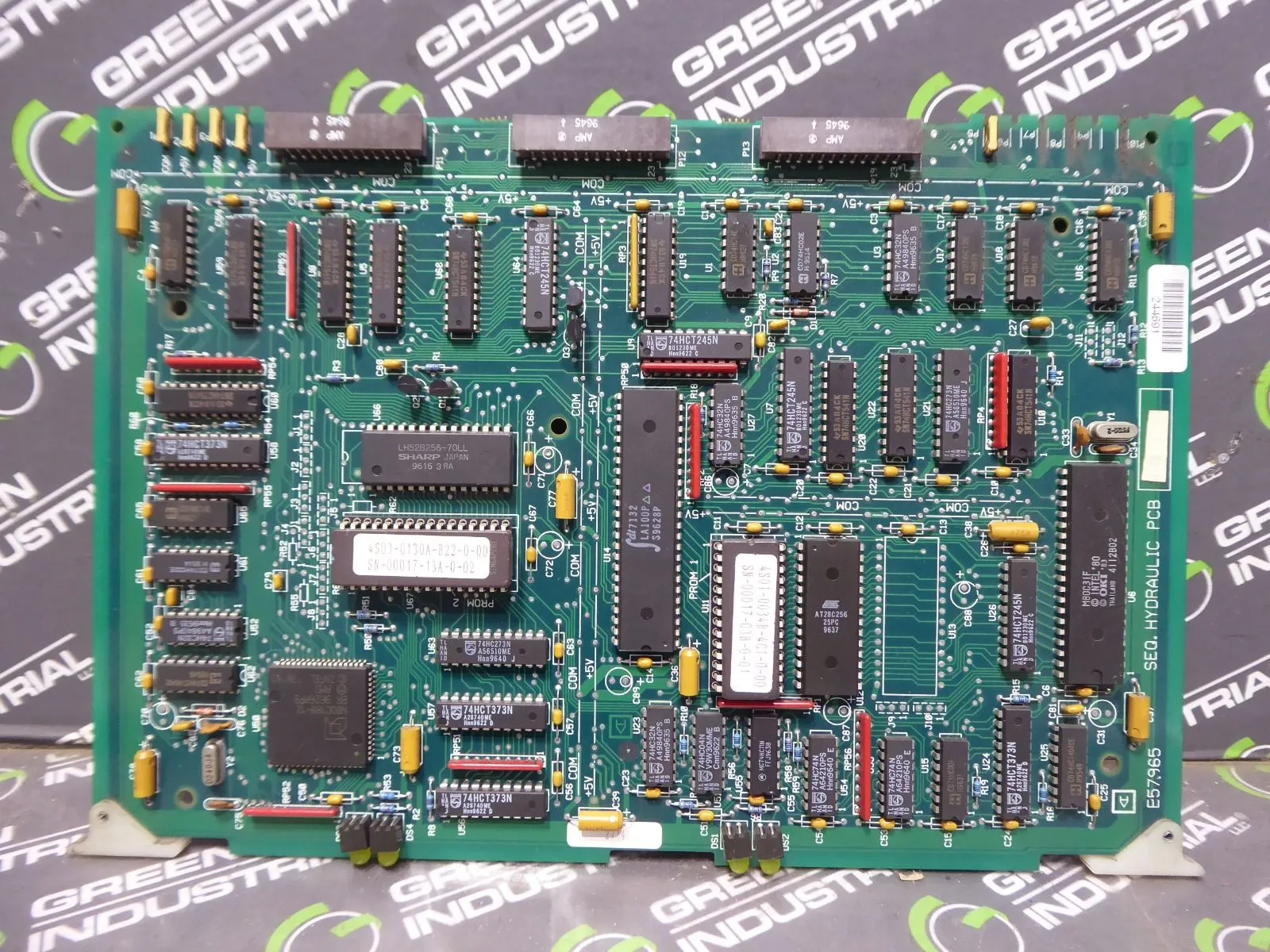Barber Colman A-60012-101 Hydraulic Sequence Card MACO 6000 Used