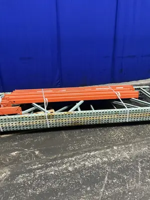 44” X 240” Pallet Racking - Teardrop