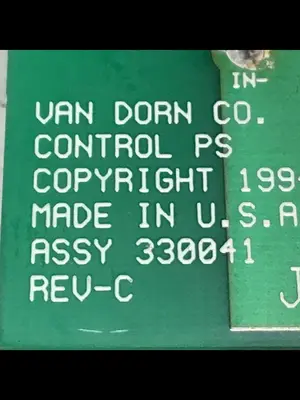 USED VAN DORN PC330-041