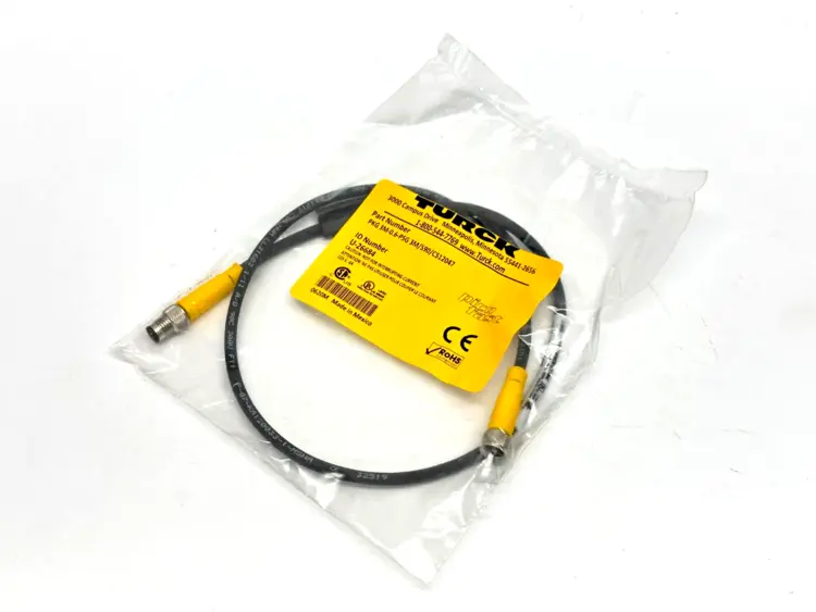 New | in-Stock Turck PKG 3M-0.6-PSG 3M/S90/CS12047 Connector Accessories Michigan US | Maverick Industrial Sales #1502213