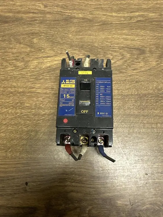 Used MITSUBISHI ELECTRIC NF50-SS Circuit Breakers | Surplus Asset Holdings #1189003