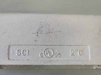 2'' C Conduit Outlet Body 75 CU.IN.