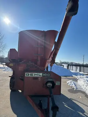 Used GEHL MX100 Grinder Mixer Nebraska US | Trustworthy Equipment #1403418
