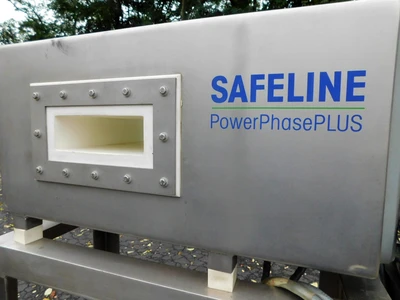 USED SAFELINE METAL DETECTOR V3, SS, 2 X 6", 100/