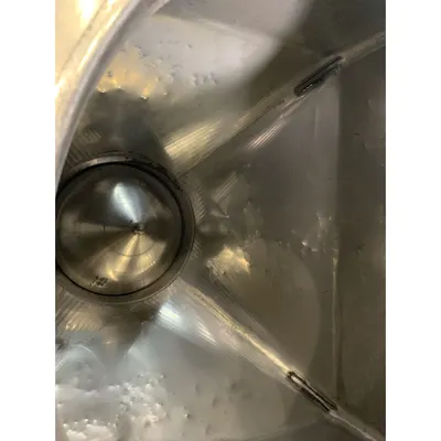 Used 1000 Liter (35 cu. Ft) IBC Matcon Stainless Steel Portable Tote Bin