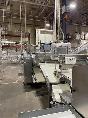 Used MOLINE CINNAMON ROLL LINE Roll Machines (Bakery) Texas US | Bakery Machinery and Engineering #1770353
