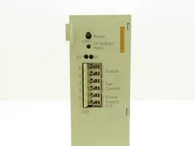 Siemens 6EW1861-3AA Power Supply 220VAC Input 5VDC Output Type DIN 41752