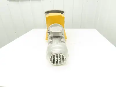 Food Process Double Kneader Mixer Screw Feeder Dry Bulk 2 Gal Stainless 1.5kw