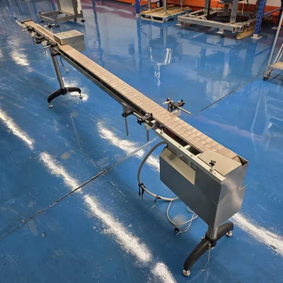 Conveyor Stainless steel 4.5 inch large 13 feet long 36 inc height # 1059