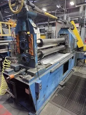 48" X 6" WEAN MOTORIZED SLITTER HEAD FOR SLITTING LINE: YOBRO #25242