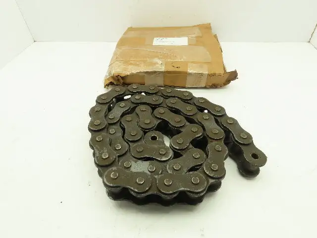 UST RS120 Riveted Steel Roller Chain #120 1.5" Pitch Single Strand 5Ft