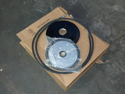 Ingersoll Rand   Grease Pump Follower Plate And Hose Pipe
