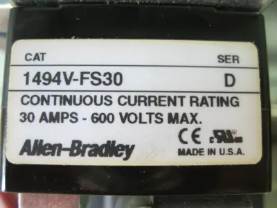 USED Allen-Bradley 1494U-F30