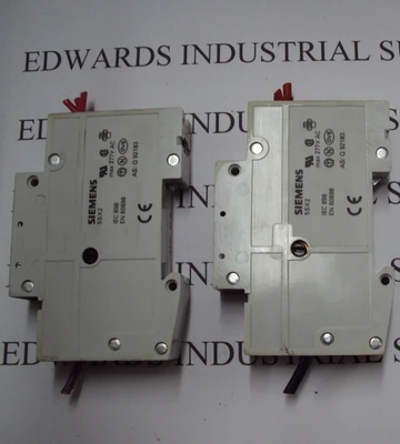 2 Siemens 5SX21 Circuit Breaker 5SX2 230/400V