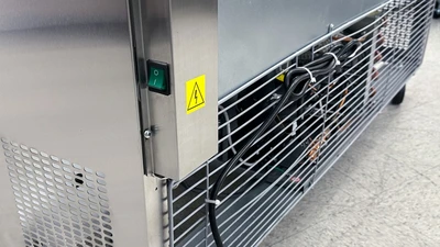 171-0380 60" Stainless Steel Self Contained Undercounter Freezer