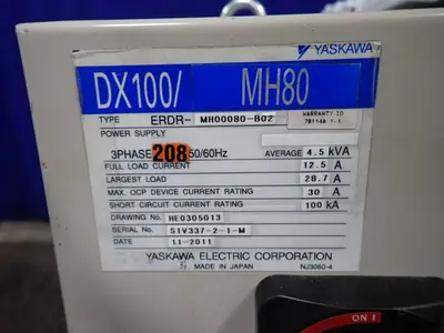 USED 2011 YAKSAWA MOTOMAN MH80