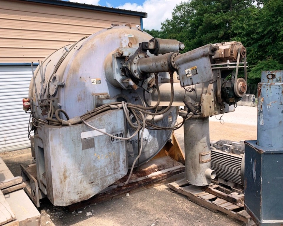 Robatel EHC-1761 peeler centrifuge, 316SS.