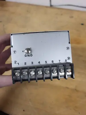 Digital Temperature Controller Panel Mount with Display and Adjustment Knob