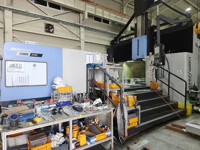 Used 2019 DOOSAN DBM 2550 Gantry Machining Centers (incld. Bridge & Double Column) Georgia US | Shub Machinery #96337