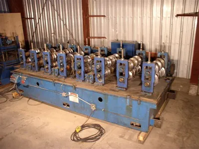 16 Stand Bradbury Roll Former; 37" roll space