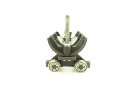 Festoon Flat Cable Trolley Plastic w/Steel Wheels 2" Cable  Lot of 6