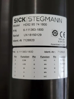 NEW SICK 6-111363-1800