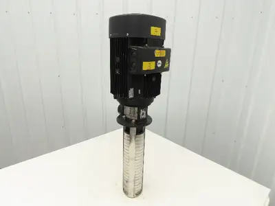 Grundfos CRK2-180/18 A-W-A-AUUV Coolant Pump 13GPM 4kw 230/460V 3PH 1.25"NPT