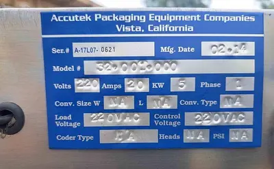 USED 2014 ACCUTEK 42-TEB-001