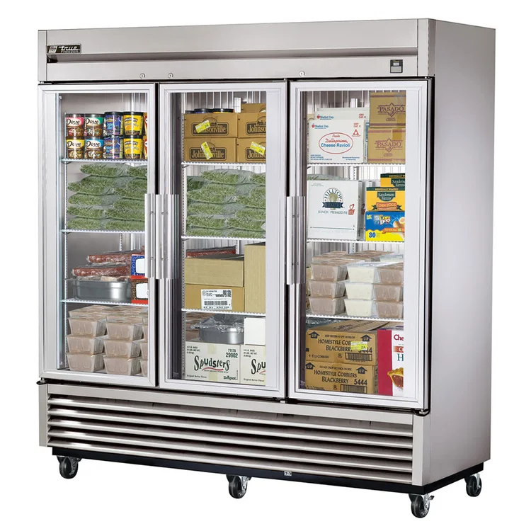 Used True TS-72FG-HC~FGD01 Display Freezers Illinois US | Falcon Restaurant Supply #1374242