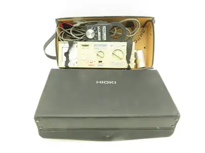 Hioki 8203-4 Micro Hi Corder Clamp Meter 120/240/480V Range 120VAC/12VDC Input