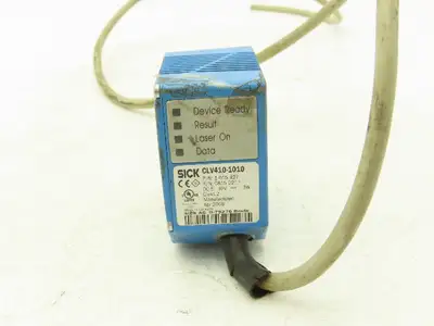 Sick 1015427 Fixed Mount Barcode Scanner 3 Watt 5-30VDC CLV410-1010 Class 2