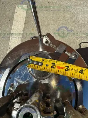 USED ALLOY PRODUCTS 10 LITER STAINLESS STEEL PROCESS / PRESSURE VESSEL 40 PSI