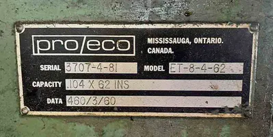 USED 1981 PRO ECO ET-8-4-62