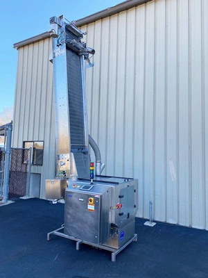 Sidel Aidlin Waterfall Style Cap Sorter Feeder 38mm