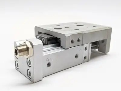 MXS16-30AT-M9PMDPC | SMC  Adjustable Stroke Guided Cylinder Slide Table - Used