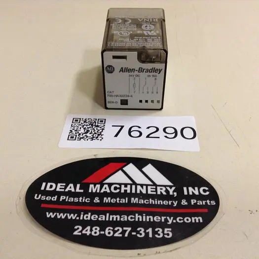 Used ALLEN BRADLEY 700-HA3Z24-4 SER D Relays & Switches Michigan US | Ideal Machinery #711634
