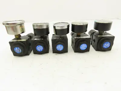Watts R35-02CG Pneumatic Regulator w/Gauge 300 PSI Lot of 5
