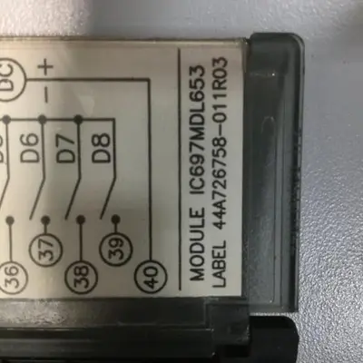 USED GE FANUC IC697MDL653
