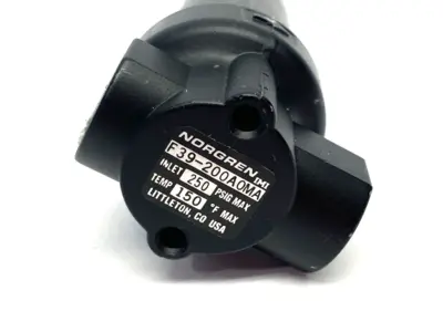 Used IMI Norgren Miniature Coalescing Filter with Autodrain, 1/4" PTF Filters Michigan US | Maverick Industrial Sales #1410866
