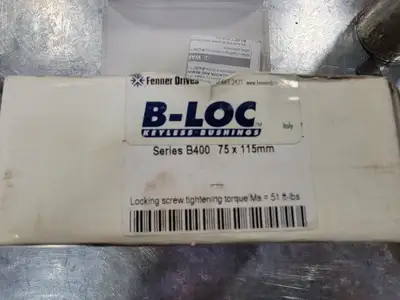 80 x 120 mm Locking Assembly/Keyless Bushing, Series B106