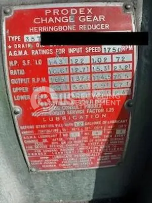 Used PRODEX 35T SINGLE SCREW EXTRUDER Extruders Arizona US | US Recycling Equipment #1561666
