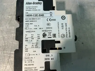 Used 2019 ALLENBRADLEY 140MC2EB40 Circuit Breakers Ohio US | HGR 24 #1545280